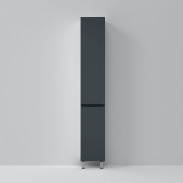 Шкаф-колонна напольный Am.Pm (Ам.Пм) Gem S, 30 см графит матовый, нет. M91CSR0306GM