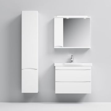 Шкаф-колонна подвесной Am.Pm (Ам.Пм) Like 35 см двери, глянец, белый, M80CHL0356WG
