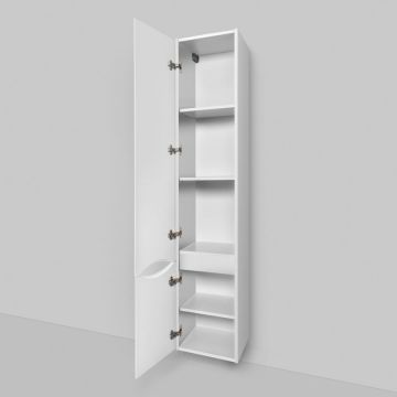 Шкаф-колонна подвесной Am.Pm (Ам.Пм) Like 35 см двери, глянец, белый, M80CHL0356WG