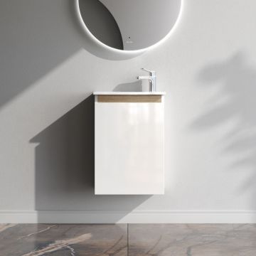 База под раковину Am.Pm (Ам.Пм) X-Joy подвесная, 45 см 1 дверца, белый, M85AFHX0451WG