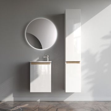 База под раковину Am.Pm (Ам.Пм) X-Joy подвесная, 45 см 1 дверца, белый, M85AFHX0451WG