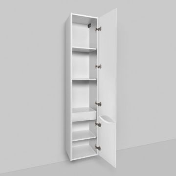 Шкаф-колонна подвесной Am.Pm (Ам.Пм) Like 35 см двери, глянец, белый, ш, M80CHR0356WG