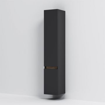 Шкаф-колонна подвесной Am.Pm (Ам.Пм) X-Joy 30 см черный матовый, правый. M85ACHR0306BM