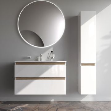 База под раковину Am.Pm (Ам.Пм) X-Joy подвесная, 100 см 2 ящика, белый, M85AFHX1002WG