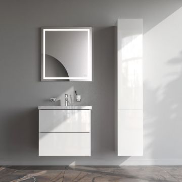 База под раковину Am.Pm (Ам.Пм) Gem подвесная, 60 см 2 ящика push-to-open, белый глянец, M90FHX06022WG