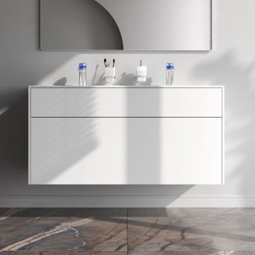 База под раковину Am.Pm (Ам.Пм) Inspire V2.0, 120 см 3 ящика, push-to-open, белый матовый, M50AFHX1203WM