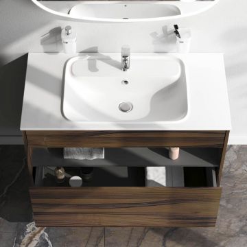 База с нишей Am.Pm (Ам.Пм) Func дерево текстурированное, 100 см 1 ящик, дерево, M8FFUX1001OF