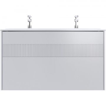 База 2 ящика Am.Pm (Ам.Пм) Func 120 см push-to-open, белый матовый, 2 ящика, M8FFUX1202WM