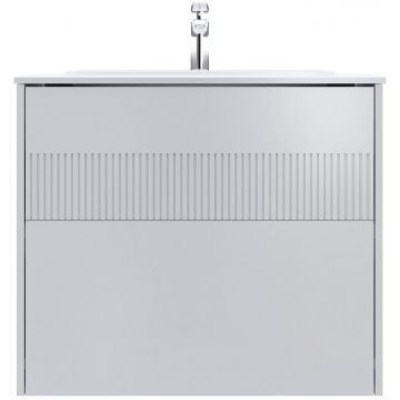 База 2 ящика Am.Pm (Ам.Пм) Func МДФ, 80 см push-to-open, белый матовый, M8FFUX0802WM