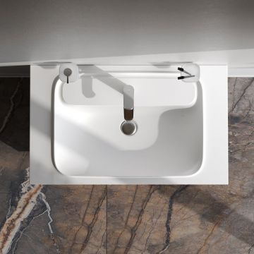 База 2 ящика Am.Pm (Ам.Пм) Func МДФ, 80 см push-to-open, белый матовый, M8FFUX0802WM