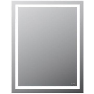 Зеркало настенное Am.Pm (Ам.Пм) Gem LED-подсветка, 55 см серебристый, M91AMOX0551WG