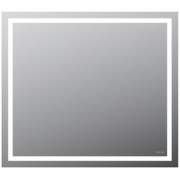 Зеркало настенное Am.Pm (Ам.Пм) Gem LED-подсветка, 80 см серебристый, M91AMOX0801WG