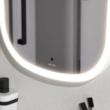Зеркало универсальное Am.Pm (Ам.Пм) Func LED-подсветка, ИК-сенсор, 45*86 см белый, M8FMOX0451WGH
