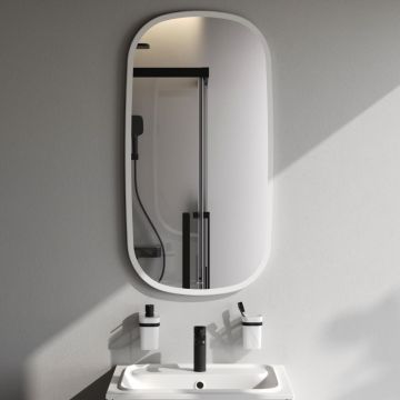 Зеркало Am.Pm (Ам.Пм) Func LED-подсветка, 55*100 см белый, ИК-сенсор, M8FMOX0551WGH