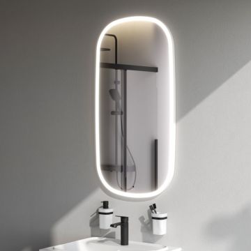 Зеркало Am.Pm (Ам.Пм) Func LED-подсветка, 55*100 см белый, ИК-сенсор, M8FMOX0551WGH