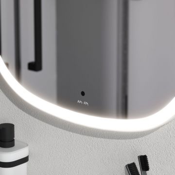 Зеркало Am.Pm (Ам.Пм) Func LED-подсветка, 55*100 см белый, ИК-сенсор, M8FMOX0551WGH