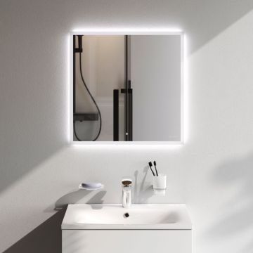 Зеркало Am.Pm (Ам.Пм) Spirit V2.0, LED-подсветка, антизапотевание, 60 см ИК-сенсор, белый, M71AMOX0601SA