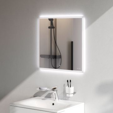 Зеркало Am.Pm (Ам.Пм) Spirit V2.0, LED-подсветка, антизапотевание, 60 см ИК-сенсор, белый, M71AMOX0601SA