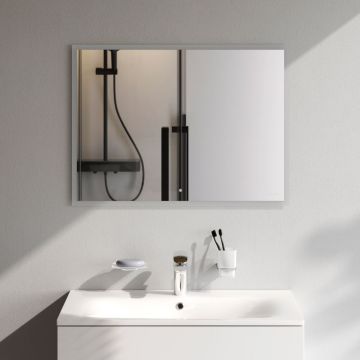 Зеркало с LED-подсветкой Am.Pm (Ам.Пм) Spirit V2.0, 80 см ИК-сенсор, антизапотевание, белый, M71AMOX0801SA