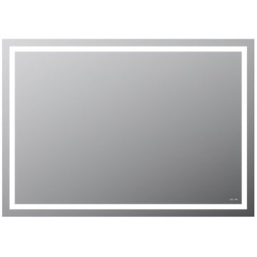 Зеркало настенное Am.Pm (Ам.Пм) Gem LED-подсветка, 100 см серебристый, M91AMOX1001WG