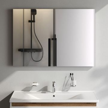 Зеркало Am.Pm (Ам.Пм) X-Joy 100 см ИК-сенсор, серебристый, Led подсветка, M85MOX11001S