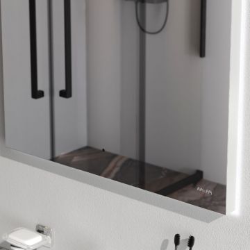 Зеркало Am.Pm (Ам.Пм) X-Joy 65 см ИК-сенсор, серебристый, LED подсветка, M85MOX10651S