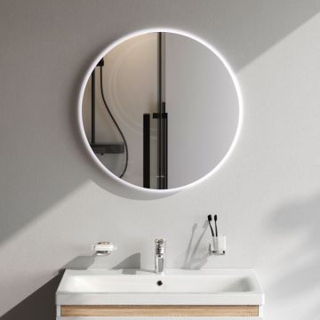 Зеркало круг Am.Pm (Ам.Пм) X-Joy LED подсветка, 65 см ИК-сенсор, серебристый, M85MOX40651S