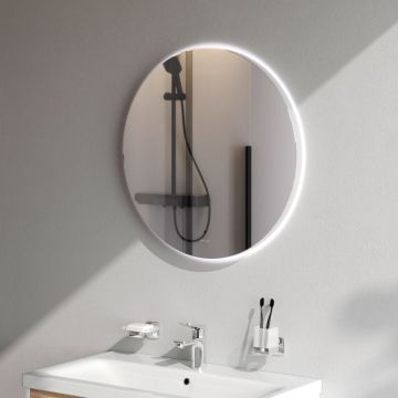 Зеркало круг Am.Pm (Ам.Пм) X-Joy LED подсветка, 65 см ИК-сенсор, серебристый, M85MOX40651S