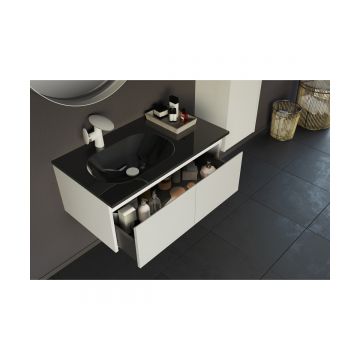 Тумба с раковиной Orka (Орка) Lisbon 90 подвесная, белый матовый 5001426