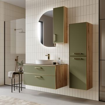 Шкафчик Orka (Орка) Salerno 30 подвесной, цвет Sardinia, ручка золото 3005749