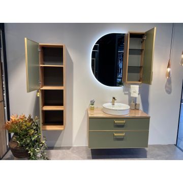 Шкафчик Orka (Орка) Salerno 30 подвесной, цвет Sardinia, ручка золото 3005749