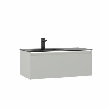 Тумба с раковиной Orka (Орка) Lisbon 90 подвесная, кашемировый матовый 5001429