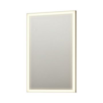 Зеркало Orka (Орка) Cube 65x100 c LED подсветкой, белый матовый 3000368