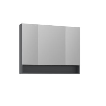 Зеркальный шкаф Orka (Орка) Malta 100 антрацит матовый 3001311