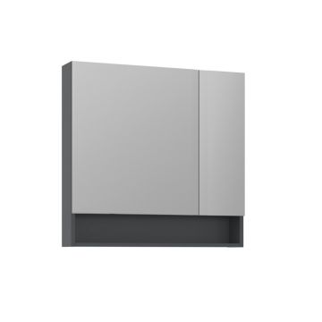 Зеркальный шкаф Orka (Орка) Malta 75 антрацит матовый 3001305