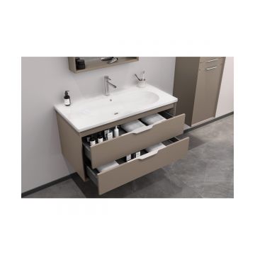 Тумба с раковиной Orka (Орка) Clay 100 подвесная, Sahra 5004387