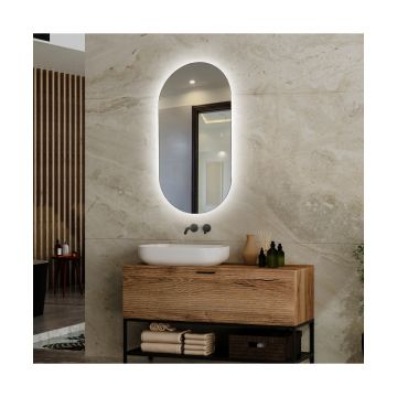 Зеркало Abber (Аббер) Kontur AG6302S с подсветкой, сенсорный выключатель, диммер