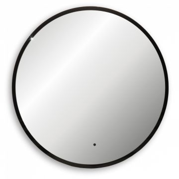 Зеркало Abber (Аббер) Mond AG6204SCB-0.77 с подсветкой, бесконтактный выключатель, диммер, черный
