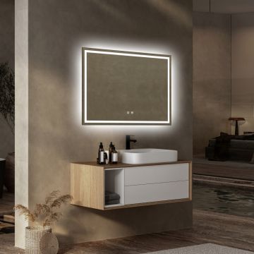 Зеркало Abber (Аббер) See AG6104SP с подсветкой, сенсорный выключатель, диммер, датчик присутствия