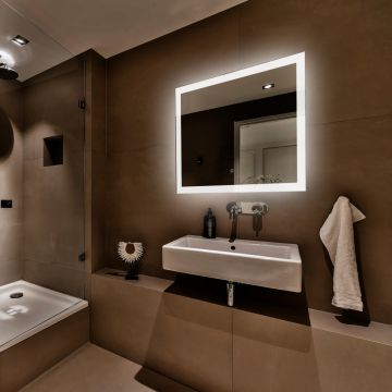 Зеркало Abber (Аббер) See AG6107SL-1.0 с подсветкой, сенсорный выключатель, диммер