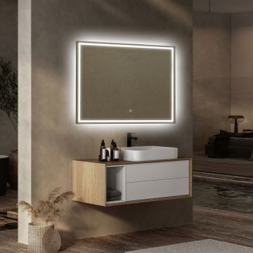 Зеркало Abber (Аббер) See AG6115S-1.0 с подсветкой, сенсорный выключатель, диммер