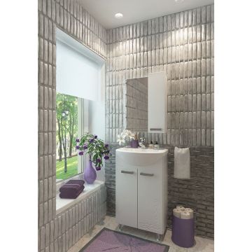 Тумба под раковину EvaGold (Еваголд) Slim 50 84х51.8х43.5 см, белый (EG010083) раковина в комплект не входит