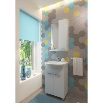 Тумба EvaGold (Еваголд) Ника 50 85х52х43.5 см, белый (EG010085) раковина в комплект не входит