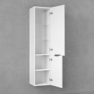 Пенал Jorno (Жорно) Modul 150 см подвесной белый (Mоl.04.150/P/W)