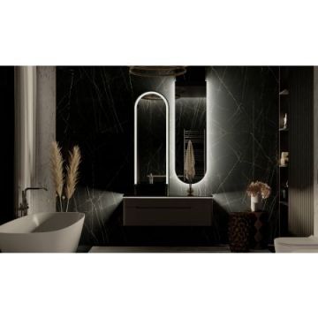 Зеркало Jorno (Жорно) Shine 51 см с подсветкой (Shi.02.51/A)