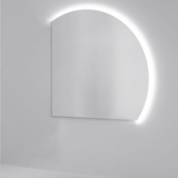 Зеркало Jorno (Жорно) Solis 106 см с подсветкой и бесконтактным включателем (SolN.02.106/W/JR)