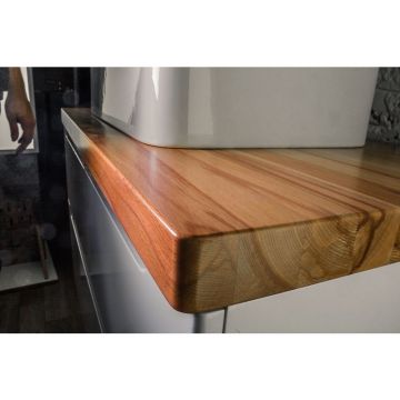 Столешница для тумбы Jorno Wood 100 см бук светлое дерево (Wood.06.100/LW)