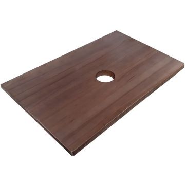 Столешница для тумбы Jorno Wood 80 см бук темное дерево (Wood.06.80/DW)