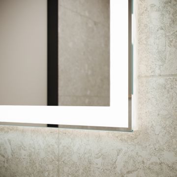Зеркало для ванной комнаты Sancos City 900х700 мм, c подсветкой, (CI900)