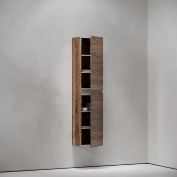 Шкаф-пенал Sancos (Санкос) Urban подвесной дуб чарльстон, 350х300х1600 мм, (PUR35ECH)